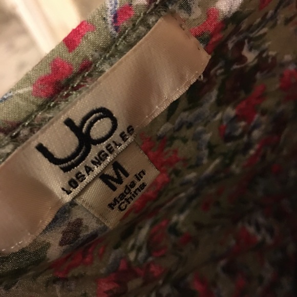 Black and Floral Romper - Picture 2 of 5